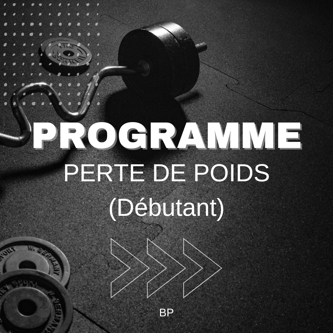 PROGRAMME PERTE DE POIDS